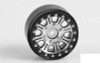RC4WD Raceline Monster 1.7" Beadlock Wheels Silver Black Z-W0203 8 spoke rcBitzLtd