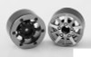 Vapor 1.55" Beadlock Wheels RC4WD Z-W0206 Grey Silver rc 4WD TF2 G2 rcBitzLtd