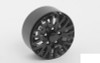 Fantom 1.9" Beadlock Wheels BLACK RC4WD Z-W0207 inc hubs & Scale bolts rcBits 