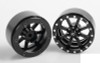 CLEARANCE 30% DISCOUNT RC4WD Fuel Offroad Maverick 1.7" Beadlock Wheels Z-W0209 BLACK 8 Spoke RC