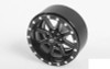 RC4WD Fuel Offroad Maverick 1.7" Beadlock Wheels Z-W0209 BLACK 8 Spoke RC