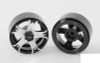 RC4WD Raceline Gunner 1.7" Beadlock Wheels Z-W0211 Silver 5 Spoke inc Hub HEX RC4WD Raceline Gunner 1.7" Beadlock Wheels Z-W0211 Silver 5 Spoke inc Hub HEX