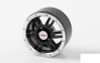 Rugged 1.9" Beadlock Wheels RC4WD Z-W0220 6 Spoke Black Cruiser FJ40 rc-Bits