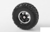 Rugged 1.9" Beadlock Wheels RC4WD Z-W0220 6 Spoke Black Cruiser FJ40 rc-Bits