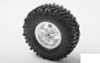 RC4WD Mickey Thompson Street Comp SC-5 1.9" Beadlock Wheels SILVER Z0W0238