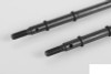 Bully 2 Competition REAR Straight Axle Shafts RC4WD Z-S0797 Heat Treated Steel