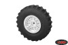 2 DUKW 1.9" Military Style Offroad Tires RC4WD X3 Z-T0011 Open BAR tread for mud