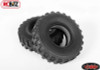 2 DUKW 1.9" Military Style Offroad Tires RC4WD X3 Z-T0011 Open BAR tread for mud