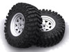 Prowler XS 1.9" Scale Tires Aggressive tyre  Tread D90 Mojave TF2 RC4WD Z-T0086