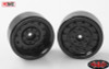 Humvee 1.9 Internal Scale Beadlock Wheel RC4WD Z-W0119 Black 12mm Hex Mounting