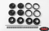 Humvee 1.9 Internal Scale Beadlock Wheel RC4WD Z-W0119 Black 12mm Hex Mounting