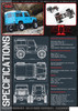 RC4WD 1/18 Gelande II RTR w/ D90 Body BLUE Z-RTR0039 inc Battery Charger LiPo