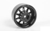 OEM Stamped Steel 1.55" Beadlock Wheels BLACK Z-W0262 RC4WD 12mm HEX TF2 G2