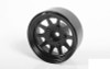 OEM Stamped Steel 1.55" Beadlock Wheels BLACK Z-W0262 RC4WD 12mm HEX TF2 G2