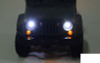 6 LED Basic Lighting System 1/18 Black Rock Jeep Body Head Tail Side Z-E0103 RC4