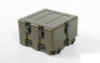 1/10 Military Storage Box Z-X0049 RC4WD ARMY GREEN ABS working latches 1.9"