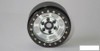 SSD 1.9" Steel Trail Beadlock Wheels SILVER SSD00079 Black Ring 6 lug Wheel Hex
