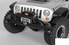 CLEARANCE 30% DISCOUNT Tough Armor Wide front Winch Bumper w/ Winch Bar Z-S1162 RC4WD SCX10 II & 1