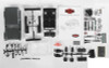 RC4WD Black Rock Body Set 1/18 Gelande II Z-B0125 18th Grey ABS Hard Interior