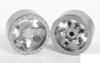 CLEARANCE 30% DISCOUNT RC4WD Rotiform Six-OR 1.55" Beadlock Wheels Z-W0115 5 Spoke SILVER Scale Hubs