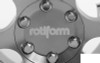RC4WD Rotiform Six-OR 1.55" Beadlock Wheels Z-W0115 5 Spoke SILVER Scale Hubs