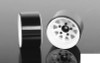 Deep Dish Wagon 1.55" Stamped Steel Beadlock Wheels WHITE Z-W0284 RC4WD G2