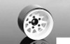 Deep Dish Wagon 1.55" Stamped Steel Beadlock Wheels WHITE Z-W0284 RC4WD G2