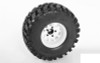 Deep Dish Wagon 1.55" Stamped Steel Beadlock Wheels WHITE Z-W0284 RC4WD G2