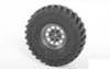 Stamped Steel 1.7" Beadlock Wagon Wheels CLEAR Z-W0272 RC4WD 6 lug Hex Mount