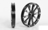 RC4WD RC Components Hammer 2 Drag Race FRONT Wheels Z-W0110 CNC Billet RC