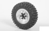 Stamped Steel 1.0" Stock Beadlock Wheels CHROME Z-W0263 RC4WD 18th scale micro Stamped Steel 1.0" Stock Beadlock Wheels CHROME Z-W0263 RC4WD 18th scale micro