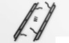 Tough Armor Narrow Steel Sliders for Trail Finder 2 LWB Z-S1916 RC4WD TF2 METAL