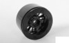 RC4WD Enforcer 1.9" Beadlock Wheels Z-W0122 BLACK 16 spoke Amazing Details