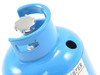 Fastrax Scale Painted Alloy Gas Bottle FAST2349B BLUE 60mm x 38mm dia