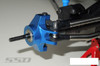 SSD HD D60 Knuckles for Bomber SMT10 Wraith BLUE SSD00188 Axial Steering Knuckle