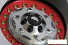 SSD 1.9" Champion Beadlock Wheels SILVER RED ring SSD00248 TF2 Marlin Alloy Hex
