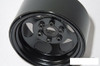 SSD 1.9" Steel Slot Beadlock Wheels BLACK SSD00274 Traxxas TRX-4 TRX4 SCX10 II
