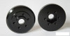 SSD Brass Wheel Hubs BLACK SSD00279 Weights 44g Faux Drum Brake SLW Hub Style