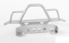 CLEARANCE 30% DISCOUNT Steel Front Bumper for 1/18 Gelande II RTR W/BlackJack  SILVER VVV-C0546 RC4WD