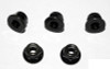 M4 Flanged Lock Nut BLACK Z-S0620 RC4WD Axle nuts TF2 G2 Nyloc 7mm RC
