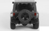 Tough Armor Rear Bumper for 1/18 Black Rock Body Spare Tire Mount Z-S0701 RC4WD