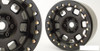 SSD 2.2" Contender Beadlock Wheels Matt BLACK SSD00316 SLW Wraith Hex +1.1mm