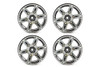 Fastrax 1.9  Heavyweight Split 6-Spoke Alloy Beadlock Wheels FAST0146BK Black