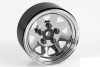 5 Lug Wagon 1.9 scale Steel Stamped Beadlock Wheels CHROME Pin Mount Z-W0001