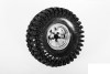 5 Lug Wagon 1.9 scale Steel Stamped Beadlock Wheels CHROME Pin Mount Z-W0001