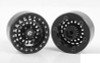 RC4WD Fuel Zephyr Beadlock Wheels 1.9" Z-W0294 RC4WD Black Hex mount 6 bolt