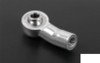 M3 Bent Aluminum Axial Style Rod End SILVER x10 Z-S1350 RC4WD Medium 21mm