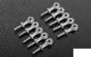 Steely M4 Rod End (Heim Joint) x10 Z-S1458 RC4WD Tie rod Link 16.2mm Suspension