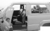 RC4WD 1985 Toyota 4Runner Seats (A) Z-B0188 Seat FRONT 4 runner shell ABS Parts