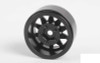 RC4WD Dirty Life RoadKill 1.7" Beadlock Wheels BLACK Z-W0299 10 Spoke Wheel